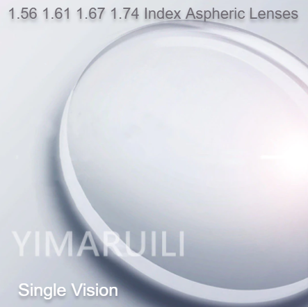 Yimaruili HD Resin Aspheric Single Vision Clear Lenses Lenses Yimaruili Lenses   