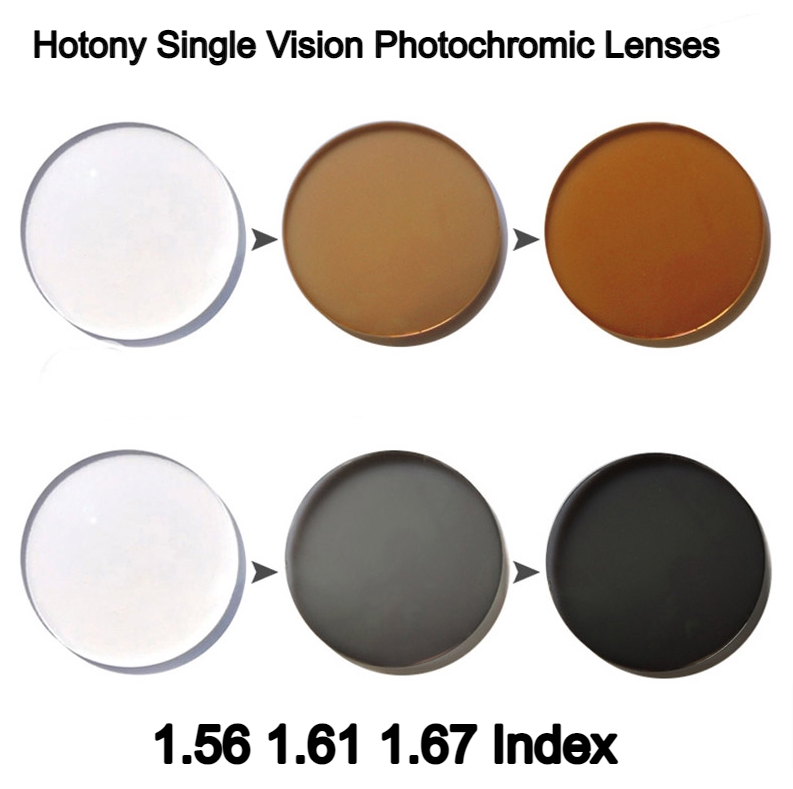 Hotony Standard Single Vision Photochromic Lenses Lenses Hotony Lenses   