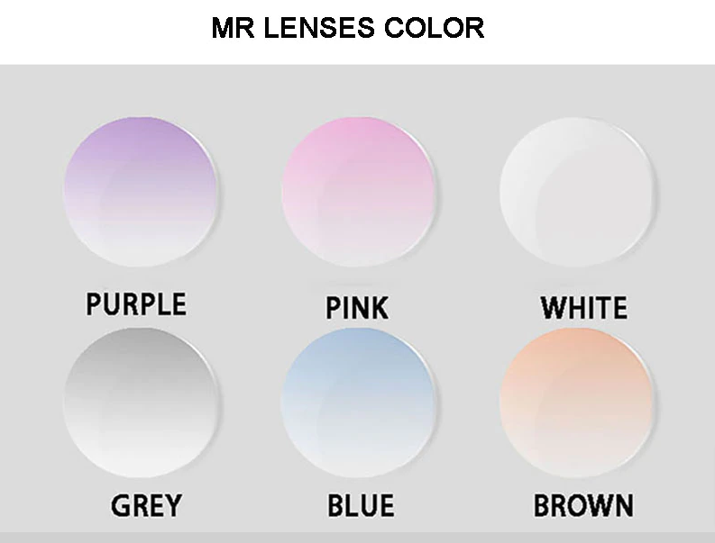Aissuarvey MR-8 Aspheric Gradient Tint Lenses Lenses Aissuarvey Lenses   