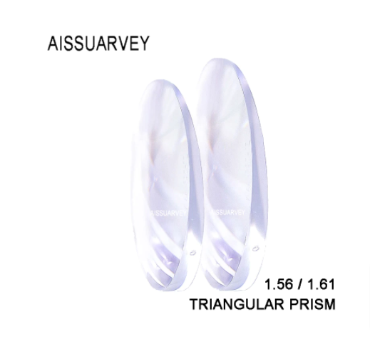 Aissuarvey Triangular Prism Resin Transparent/Anti Blue Light Lenses Lenses Aissuarvey Lenses   