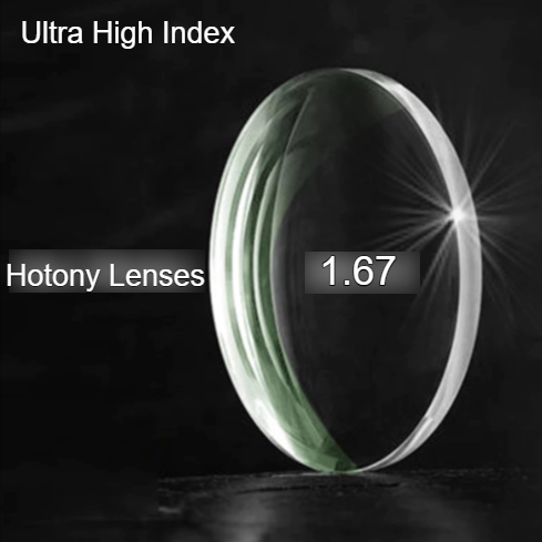 Hotony Clear Aspheric Single Vision Lenses Lenses Hotony Lenses 1.67  