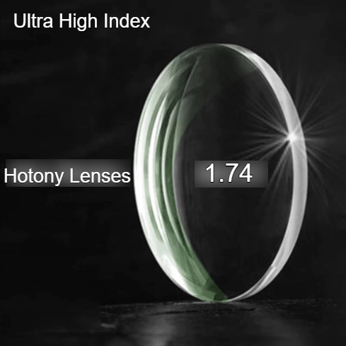 Hotony Clear Aspheric Single Vision Lenses Lenses Hotony Lenses 1.74  