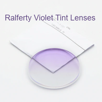 Ralferty MR-7/ MR-8 Single Vision Gradient Tinted Lenses Lenses Ralferty Lenses 1.61 Violet 
